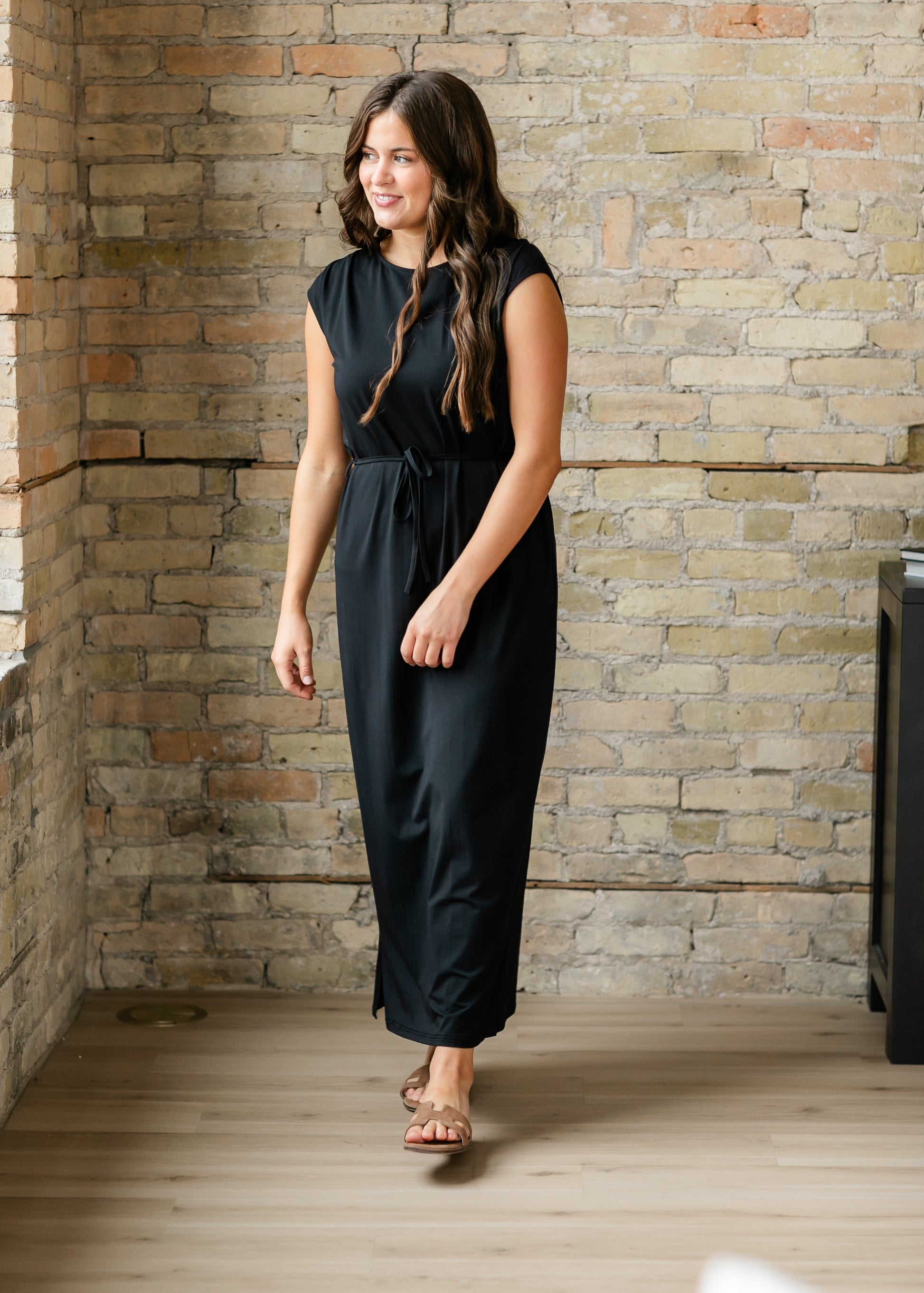 Romy Self Tie Maxi Dress - Concordia Style Boutique