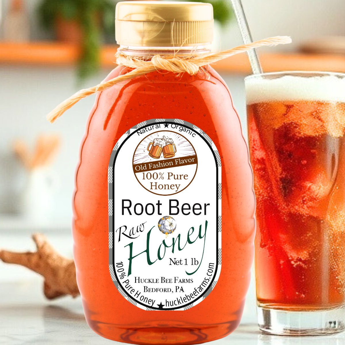 Root Beer Flavor Honey - Concordia Style Boutique