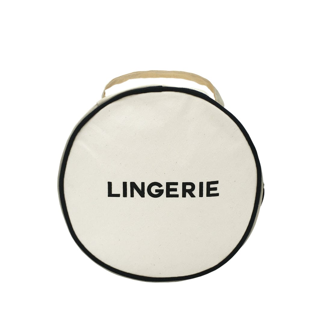 Round Lingerie Case, Cream - Concordia Style Boutique
