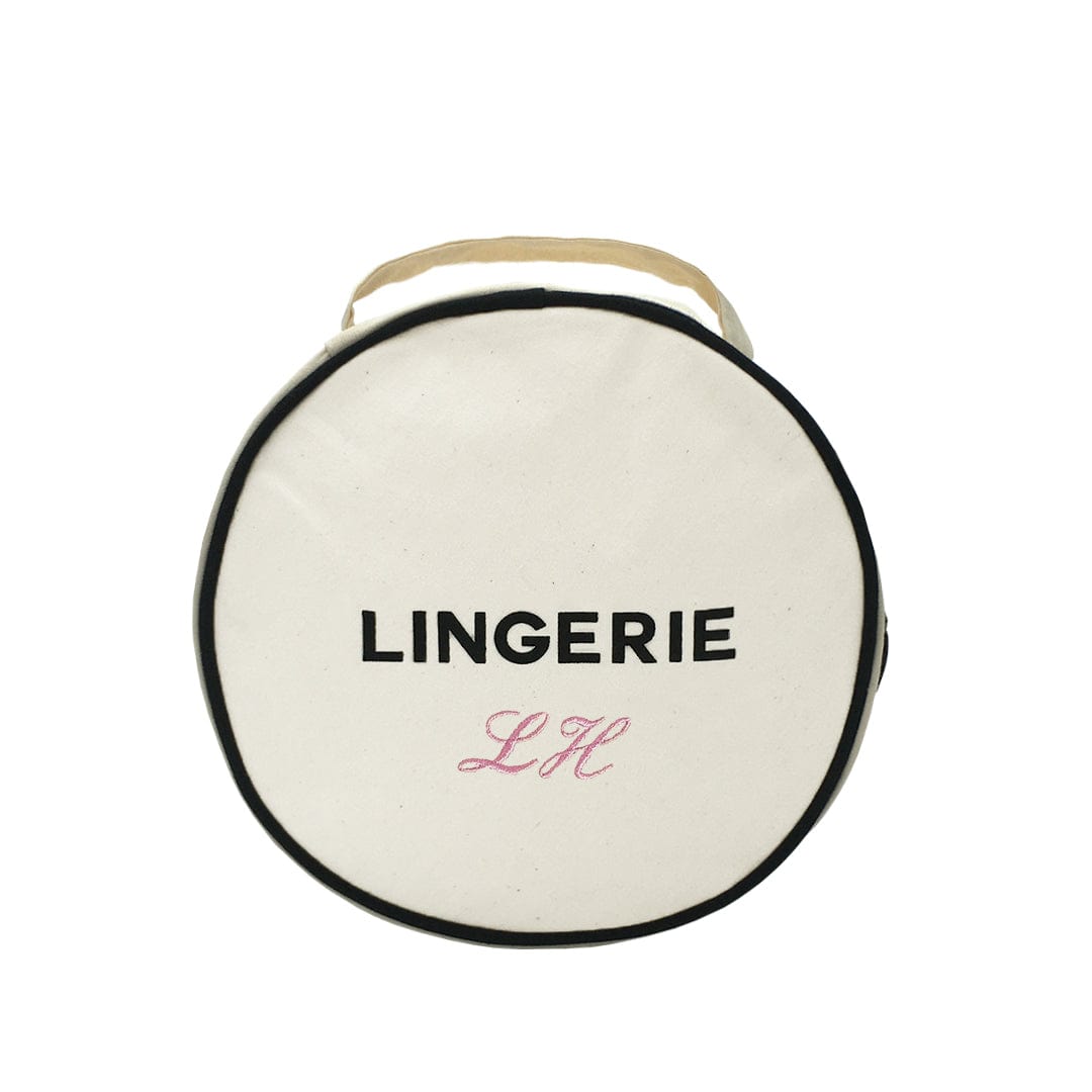 Round Lingerie Case, Cream - Concordia Style Boutique
