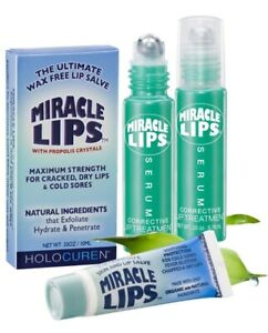 MIRACLE LIPS SALVE & SERUM One for Problem Lips; One for Beauty Maintenance