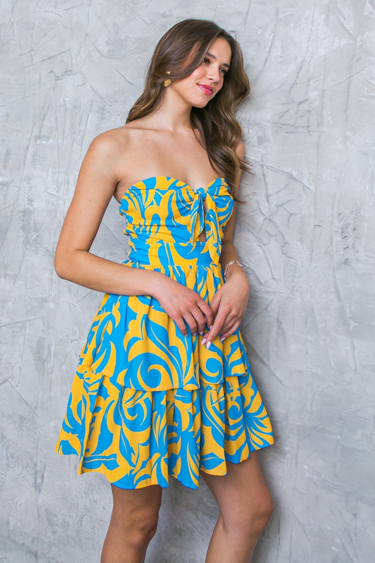 BACK TO THE START MINI DRESS - Concordia Style Boutique