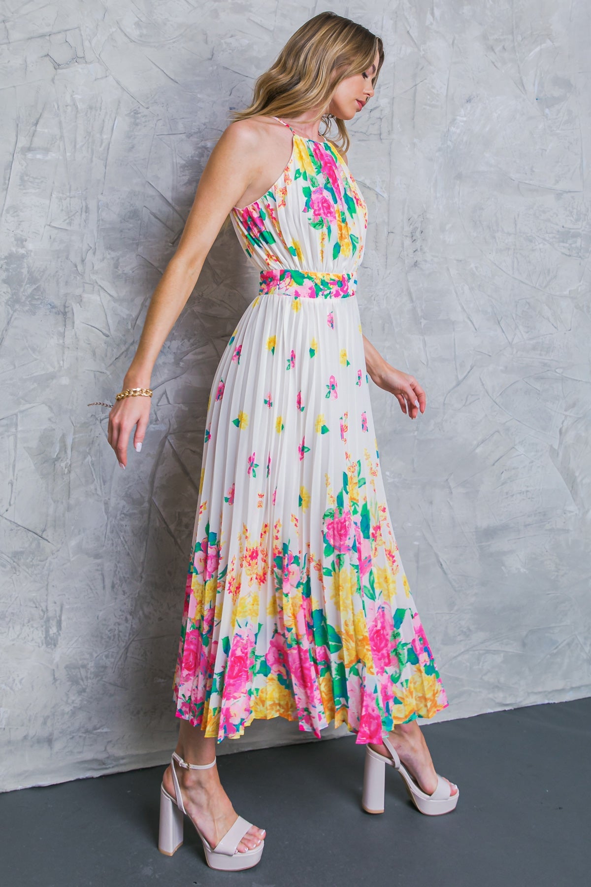 ALBERGO STELLA WOVEN MIDI DRESS - Concordia Style Boutique