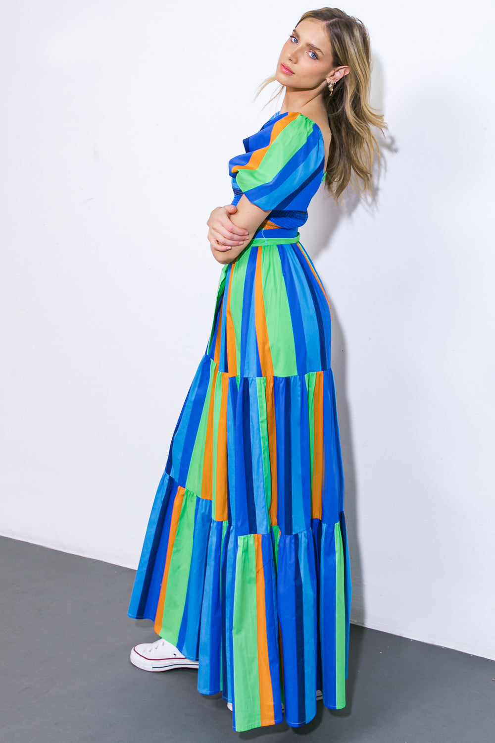 ALL ABOUT THE VIBE WOVEN MAXI DRESS - Concordia Style Boutique