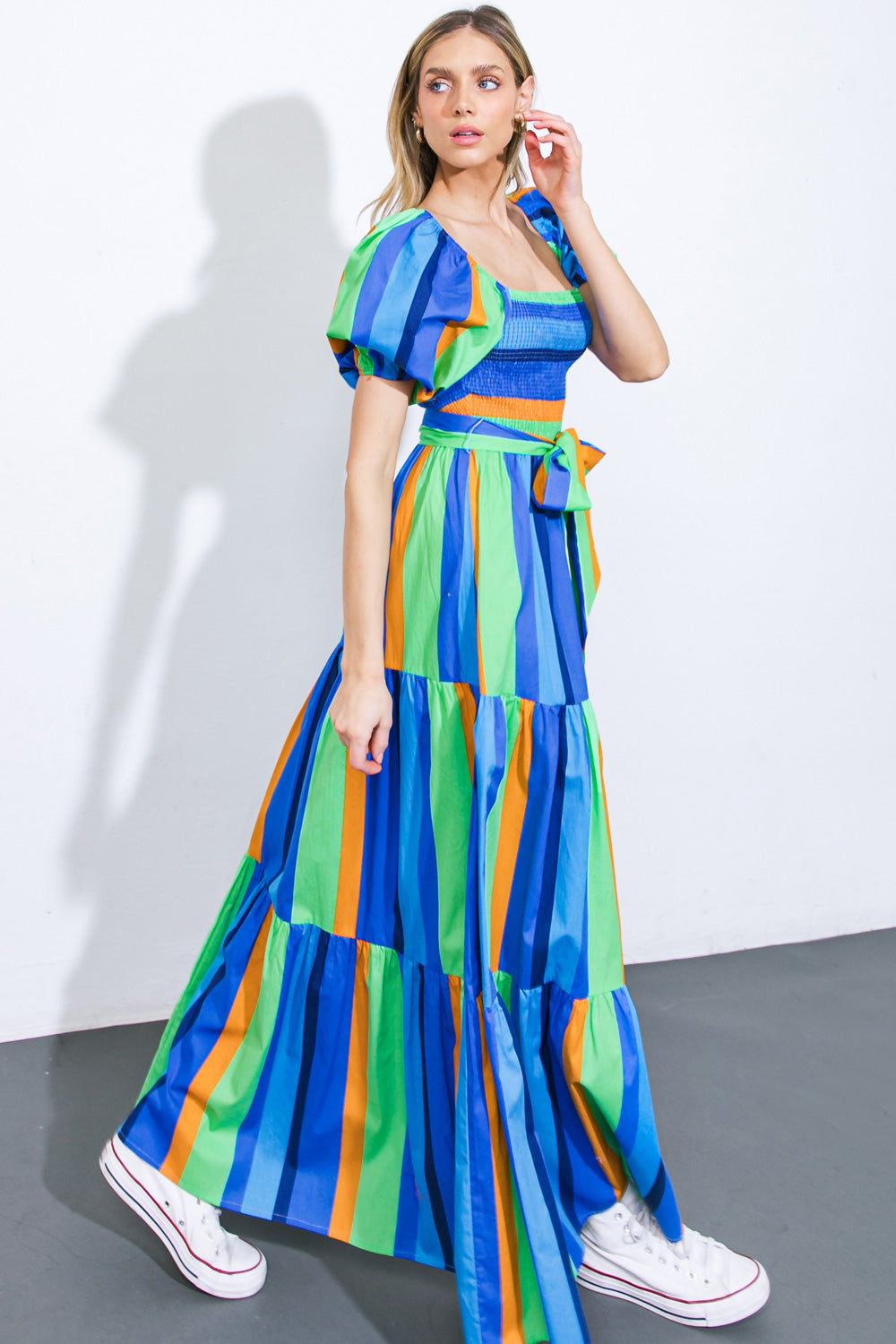 ALL ABOUT THE VIBE WOVEN MAXI DRESS - Concordia Style Boutique