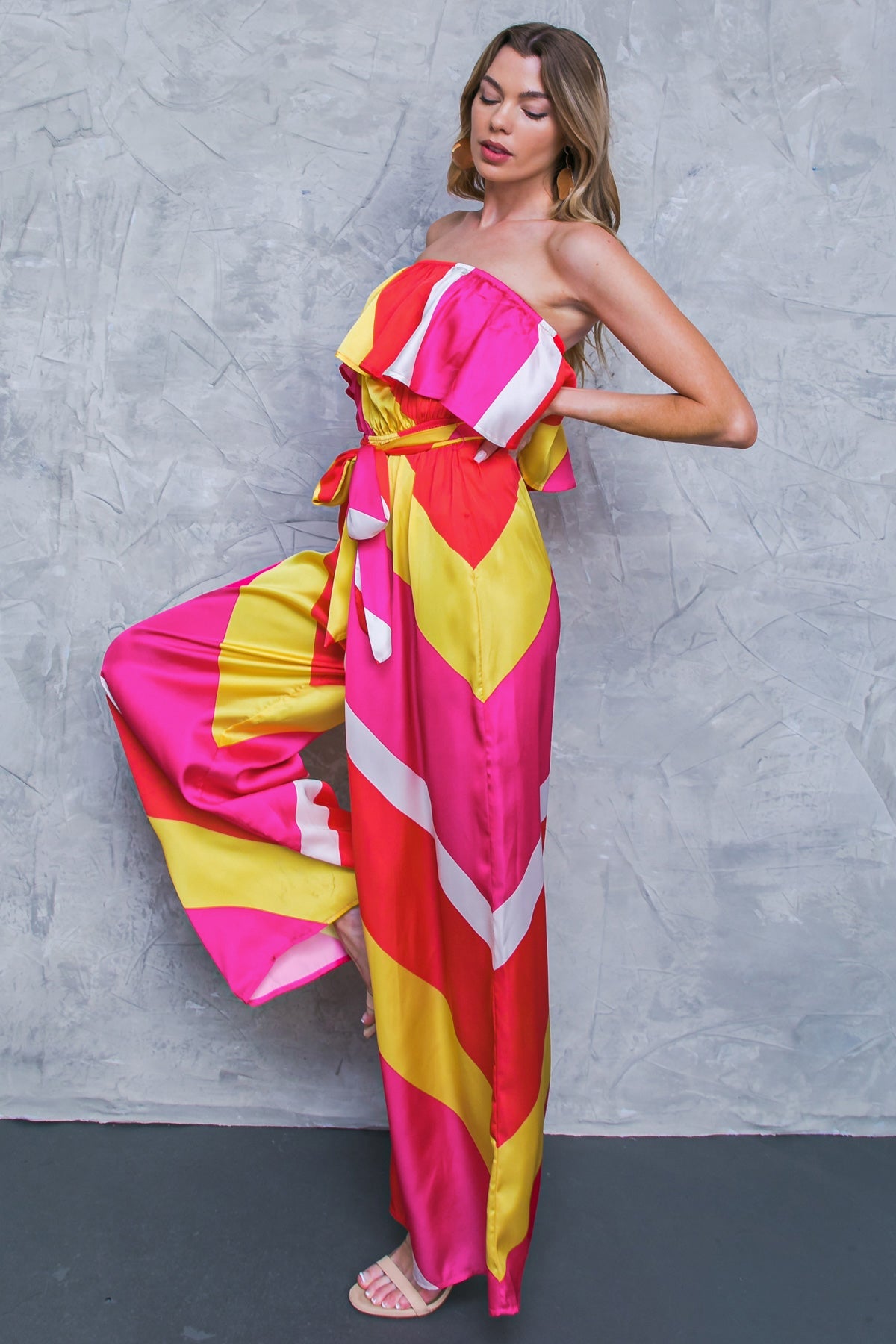 BROADWALK DREAM WOVEN JUMPSUIT - Concordia Style Boutique