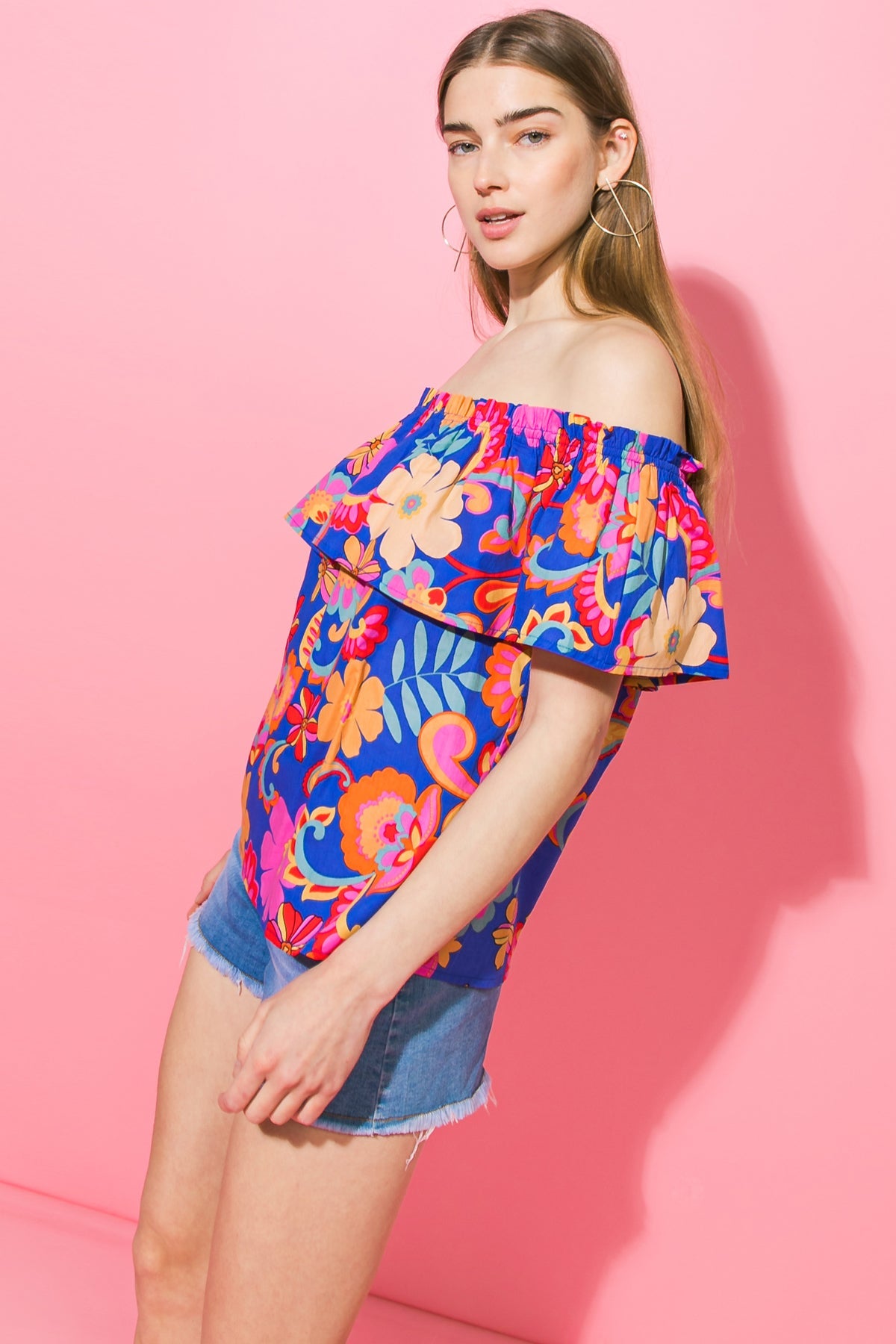 BELIEVE IN DESTINY POPLIN TOP - Concordia Style Boutique