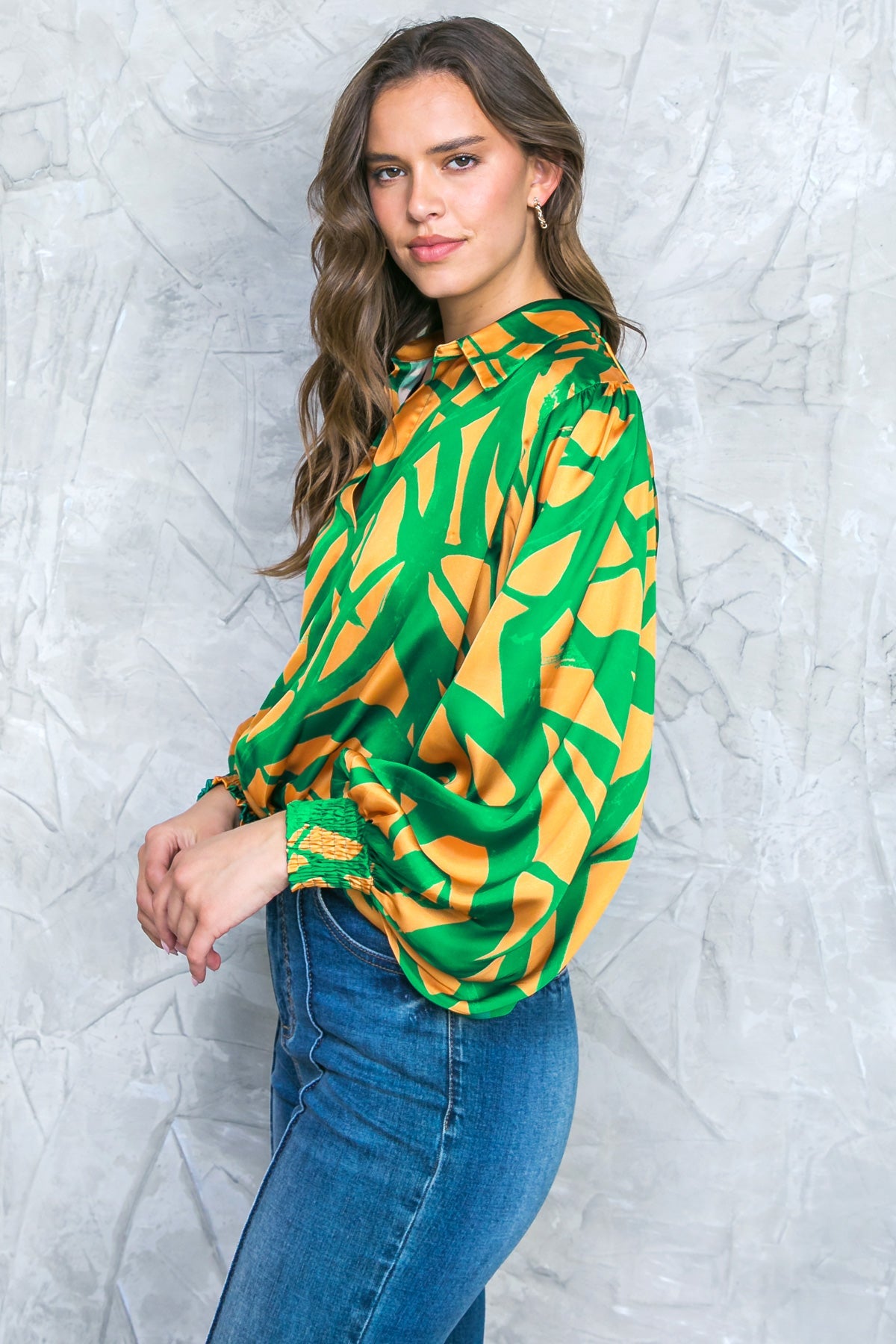 ALWAYS ABOUT YOU WOVEN TOP - Concordia Style Boutique