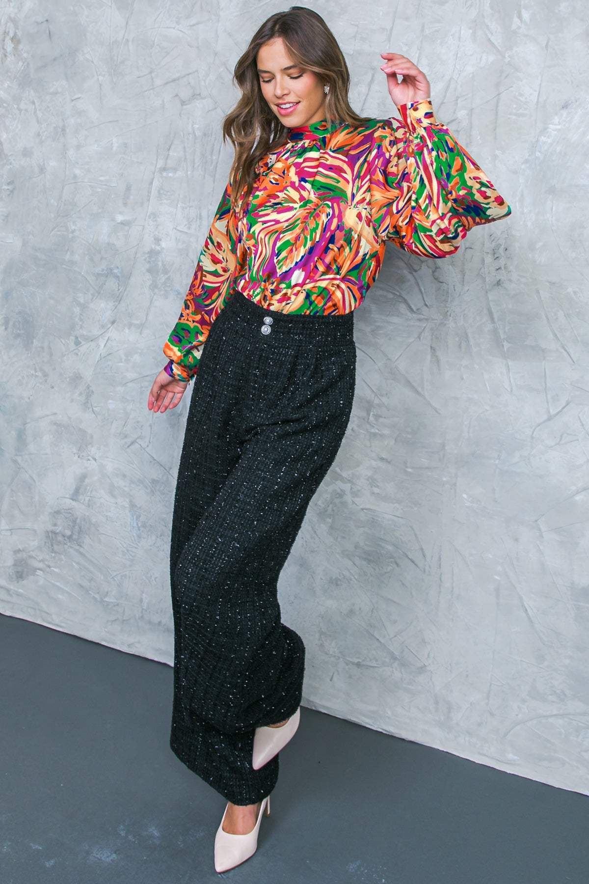 ADORING DEVOTION WOVEN TOP - Concordia Style Boutique