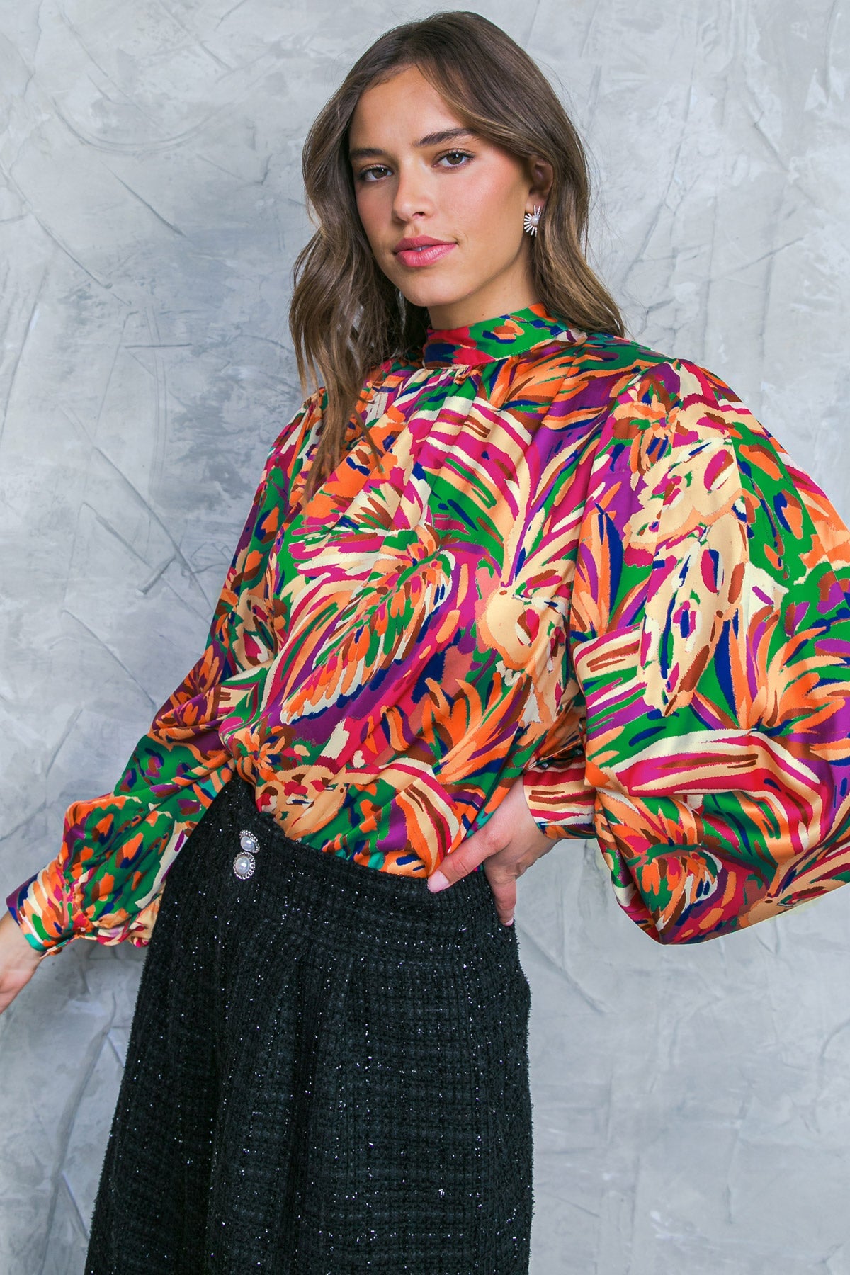 ADORING DEVOTION WOVEN TOP - Concordia Style Boutique