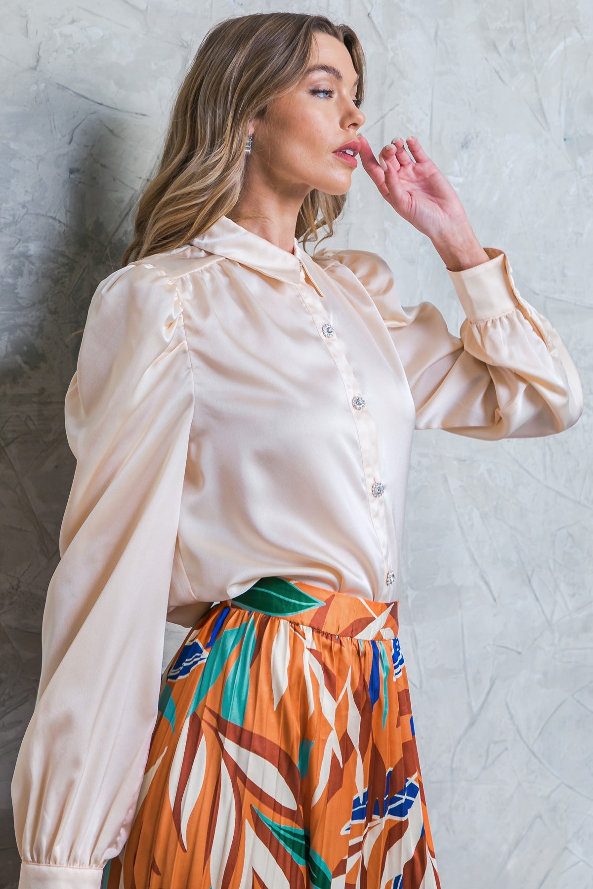 ALL MINE RUSTY WOVEN TOP - Concordia Style Boutique