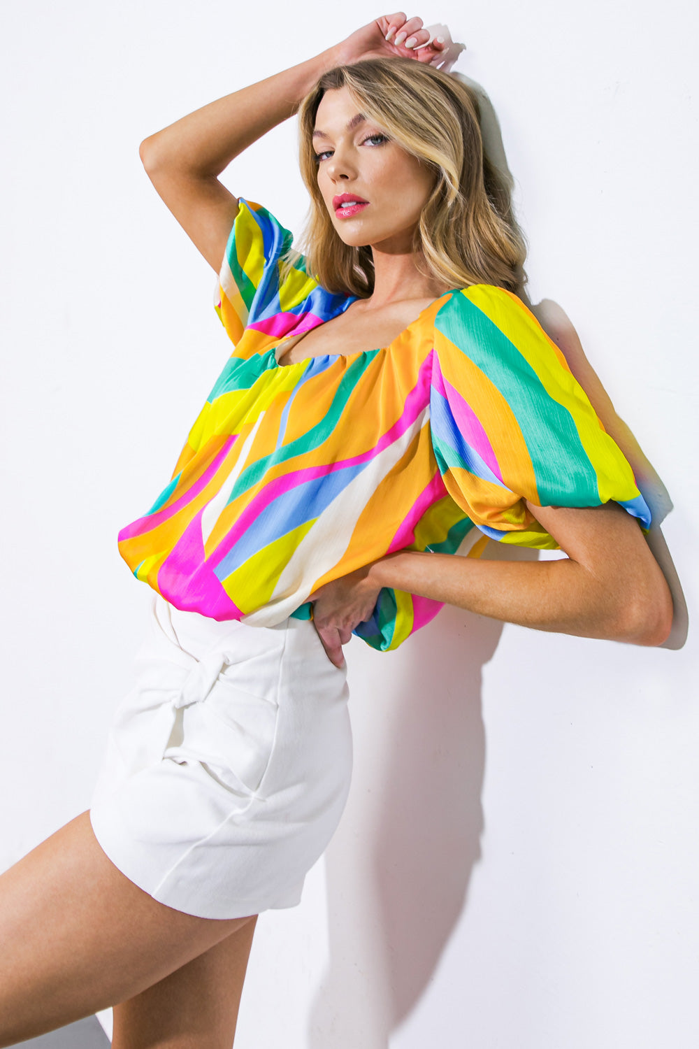 BEAUTIFUL MELODY WOVEN TOP - Concordia Style Boutique