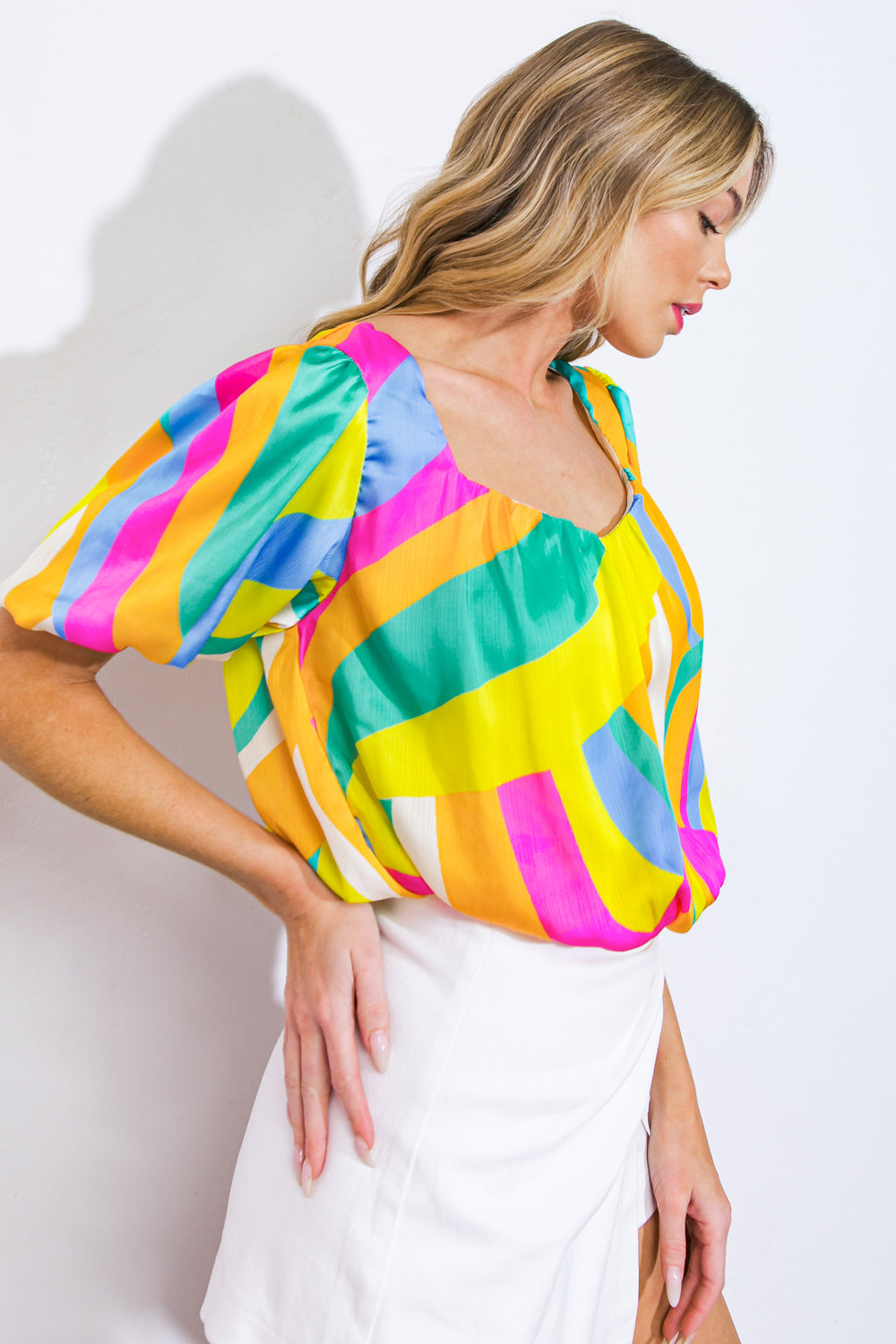 BEAUTIFUL MELODY WOVEN TOP - Concordia Style Boutique