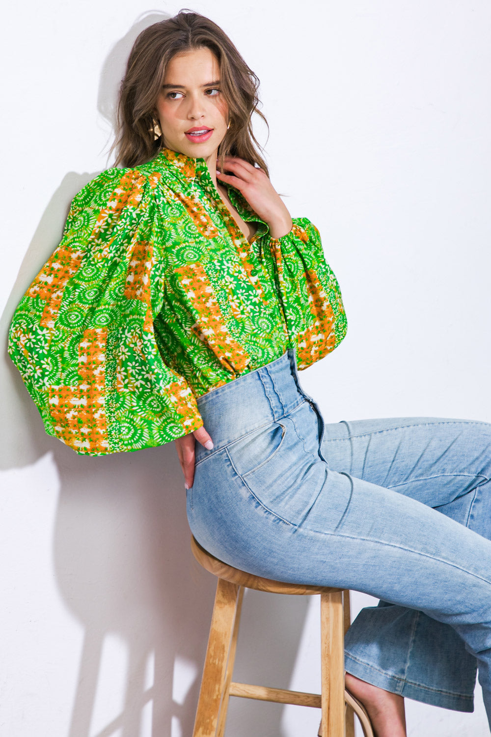 ALL OF MY LOVE WOVEN TOP - Concordia Style Boutique