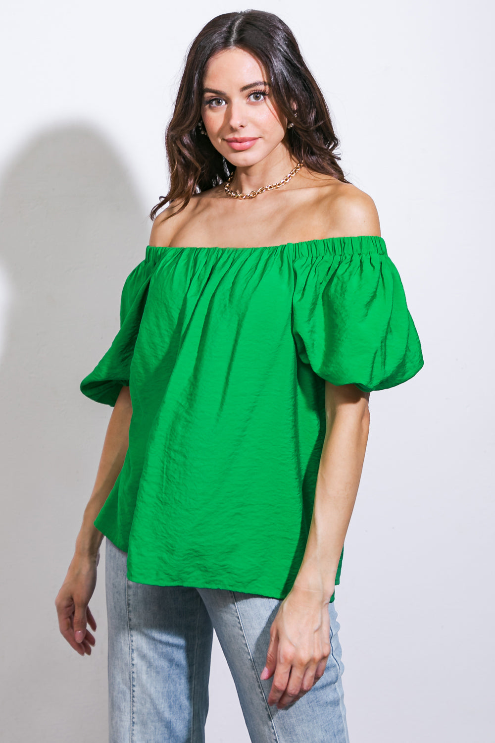 CALL TO ACTION WOVEN TOP - Concordia Style Boutique