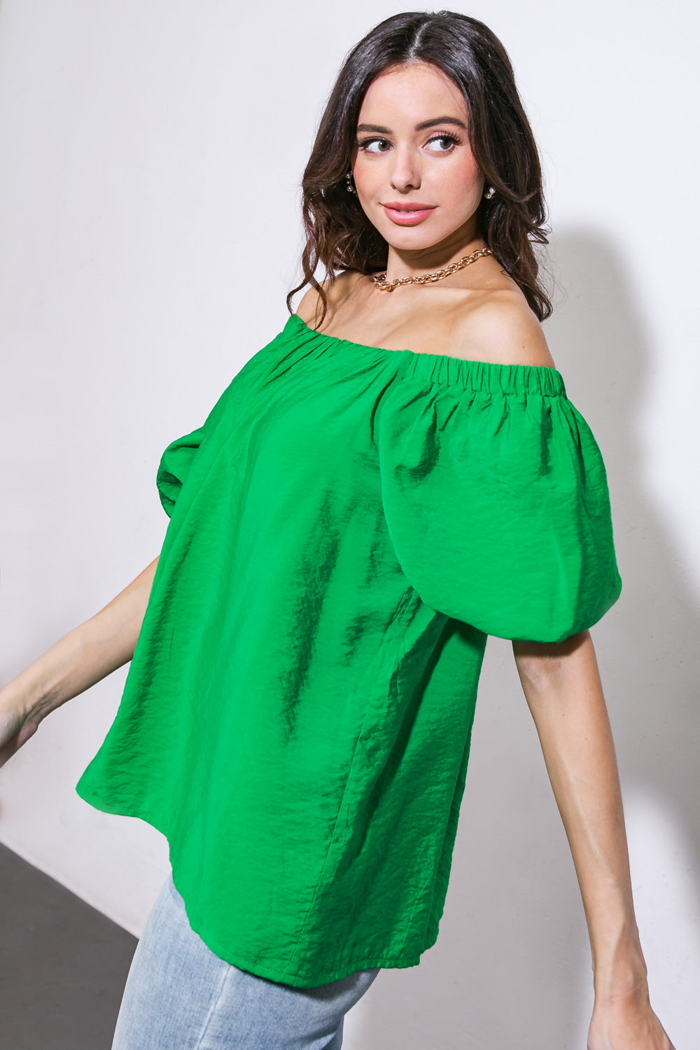 CALL TO ACTION WOVEN TOP - Concordia Style Boutique