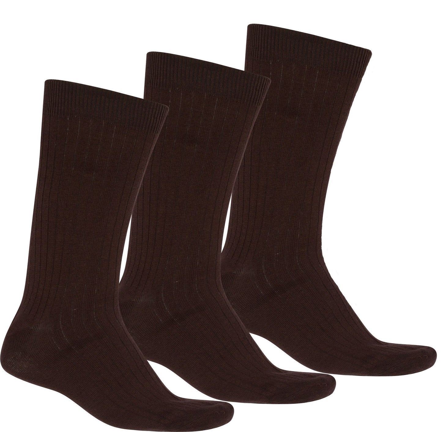 Sakkas Men's Cotton Blend Ribbed Dress Socks - Concordia Style Boutique