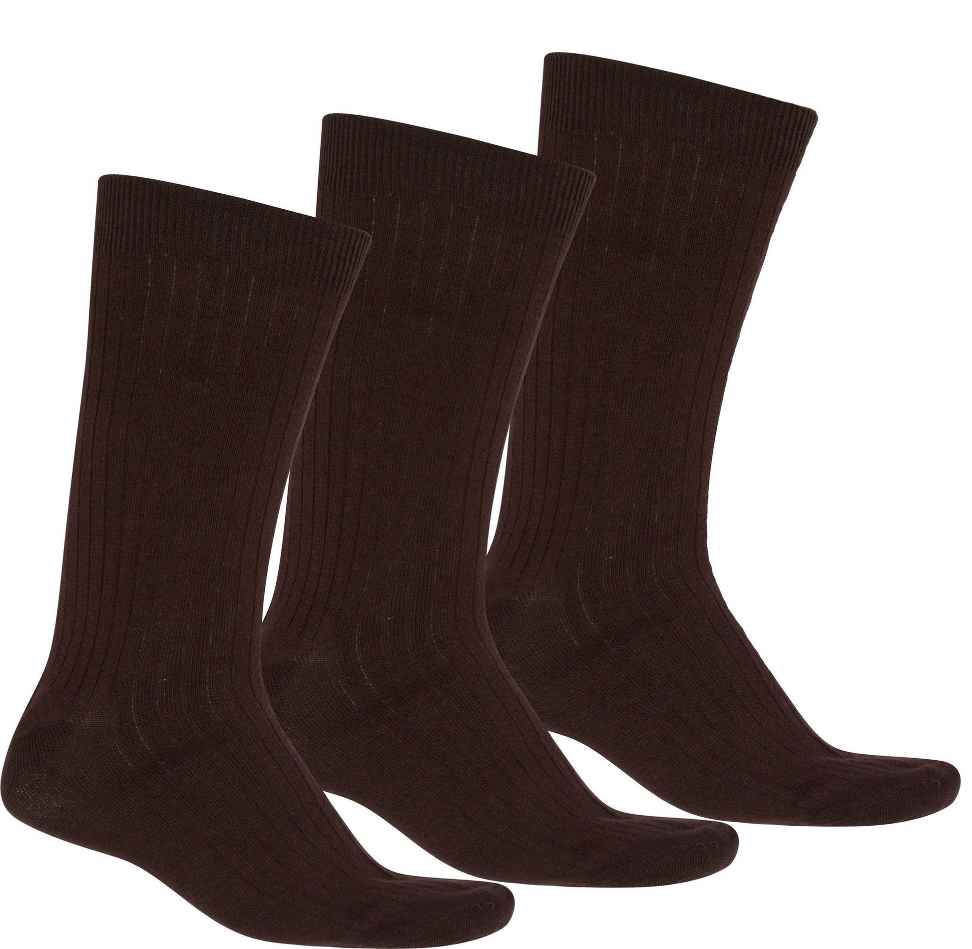 Sakkas Men's Cotton Blend Ribbed Dress Socks - Concordia Style Boutique