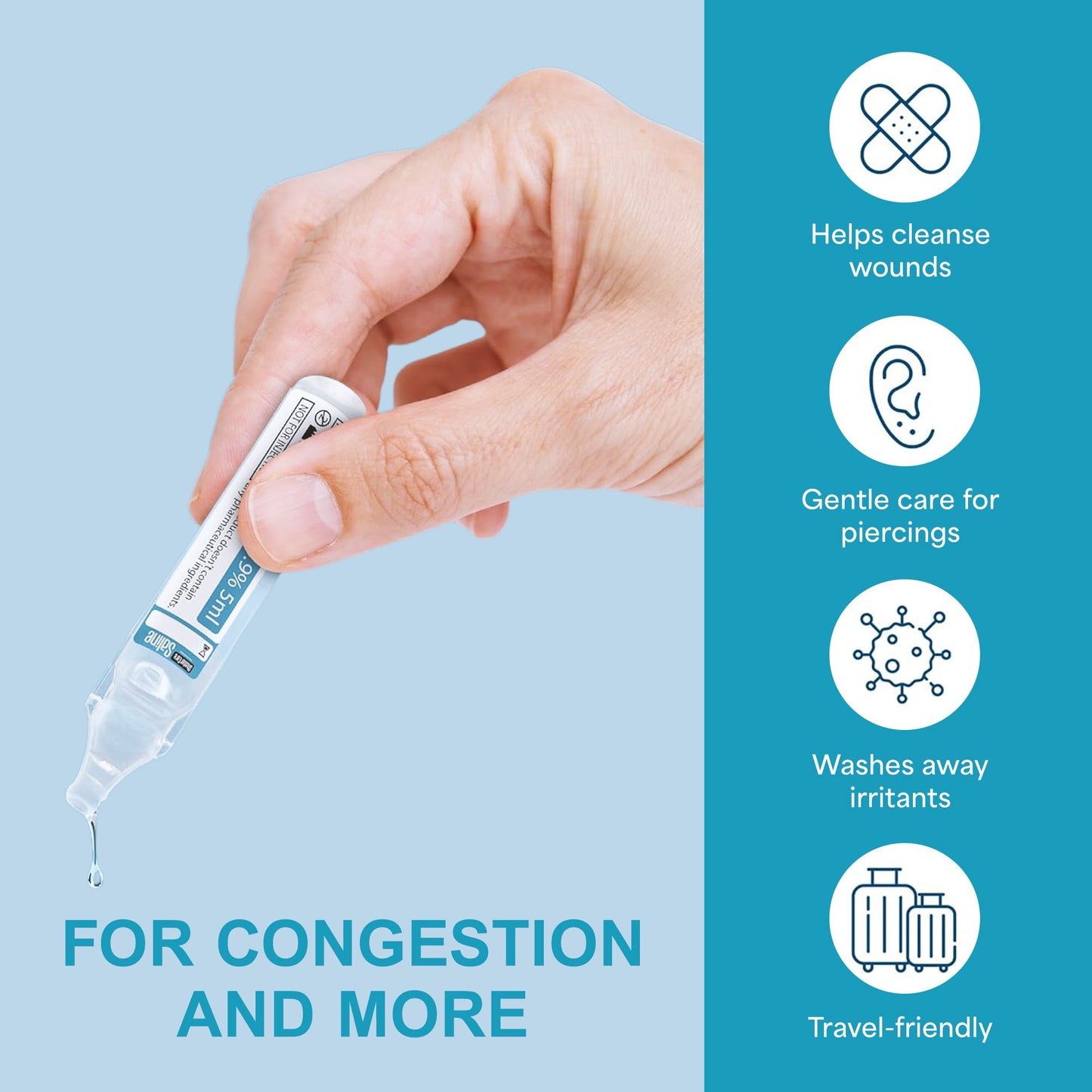 Shusher Care Saline Ampoules