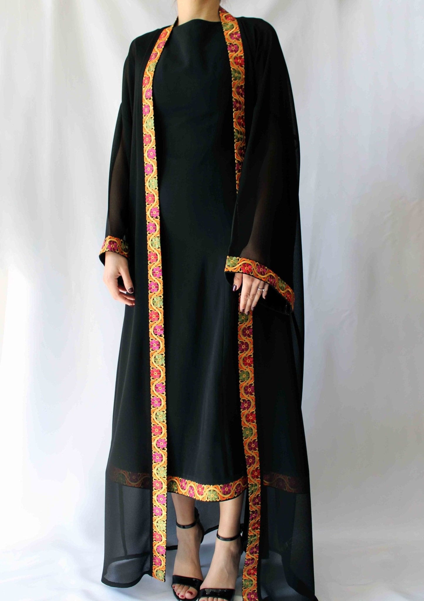 Sandra Embroidered Abaya