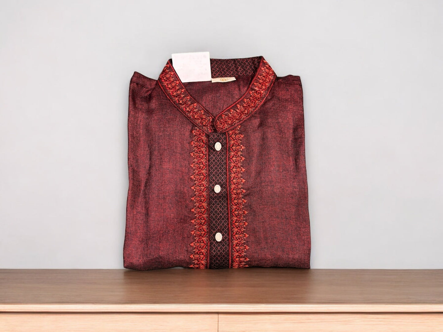 Men's Traditional Soft Cotton High Quality Kurta-9