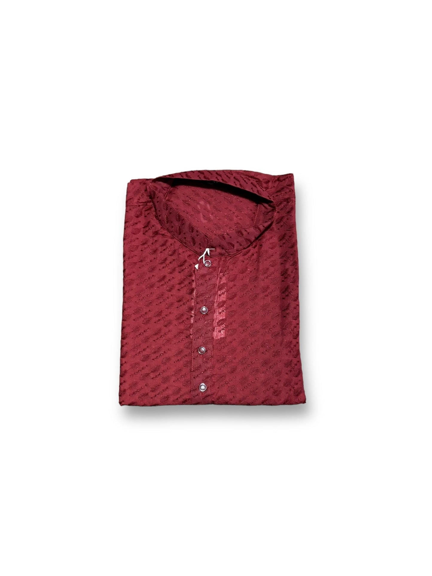 Mens Traditional Maroon Kurta Pajama-6338