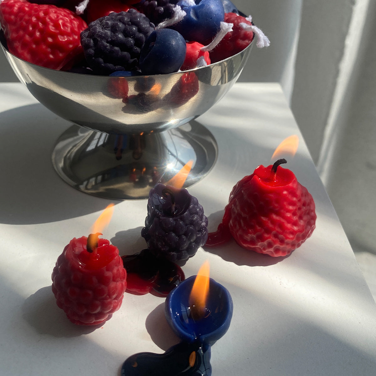 Mixed Berry Candles - 16 Pack - Concordia Style Boutique