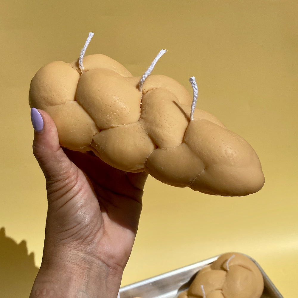 Challahdad Bread Candle - Concordia Style Boutique