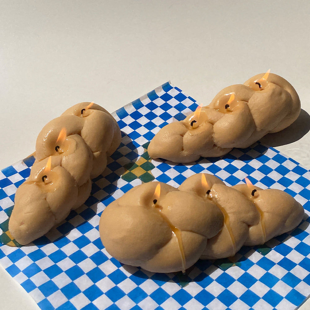 Challahdad Bread Candle - Concordia Style Boutique