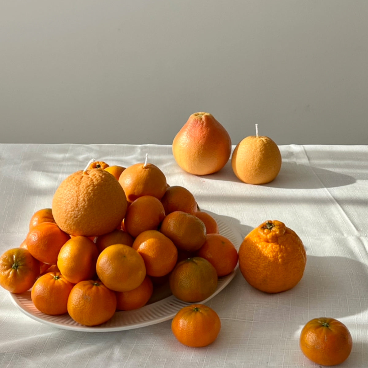 Large Orange Candle - Concordia Style Boutique