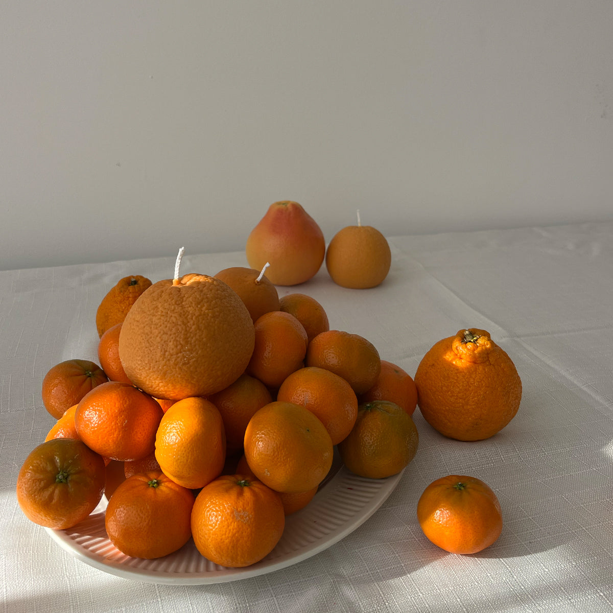 Large Orange Candle - Concordia Style Boutique