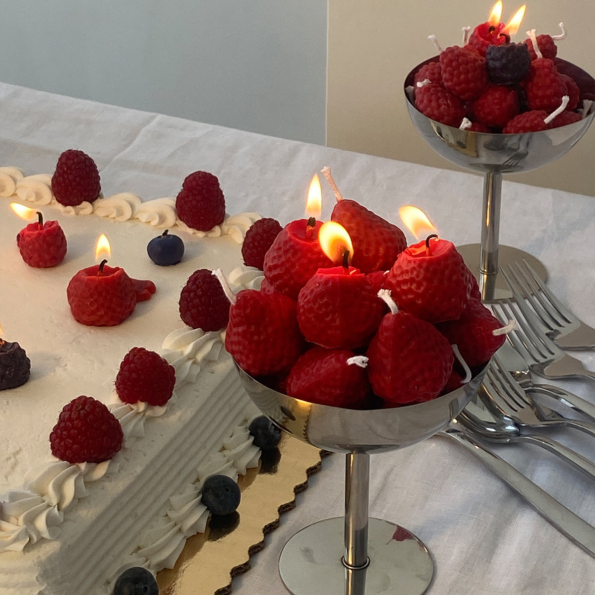 Strawberry Candles - 8 Pack - Concordia Style Boutique