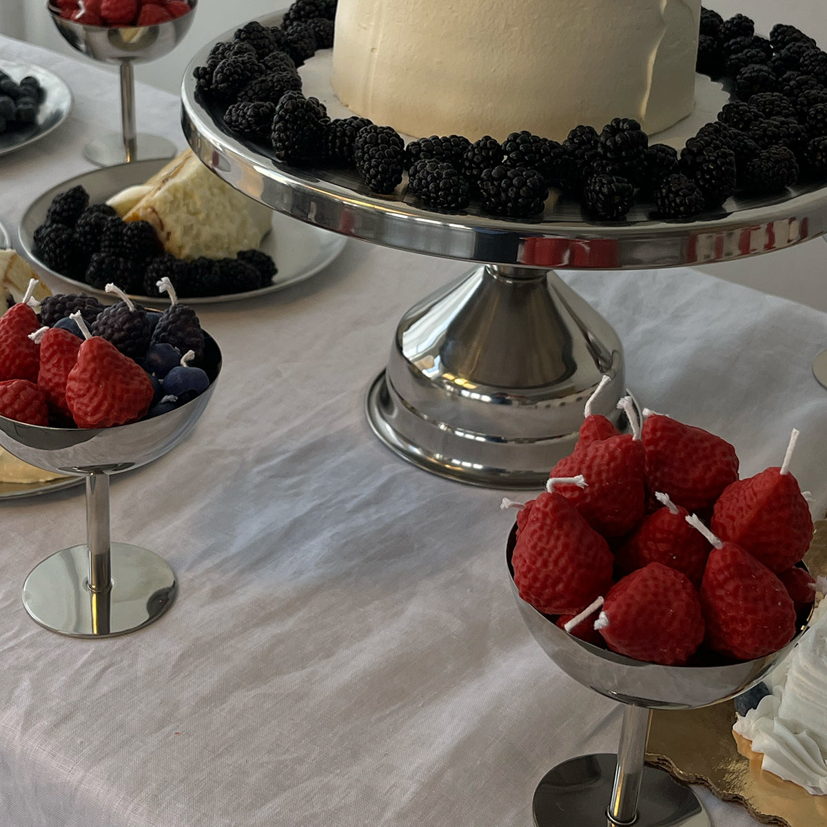 Strawberry Candles - 8 Pack - Concordia Style Boutique