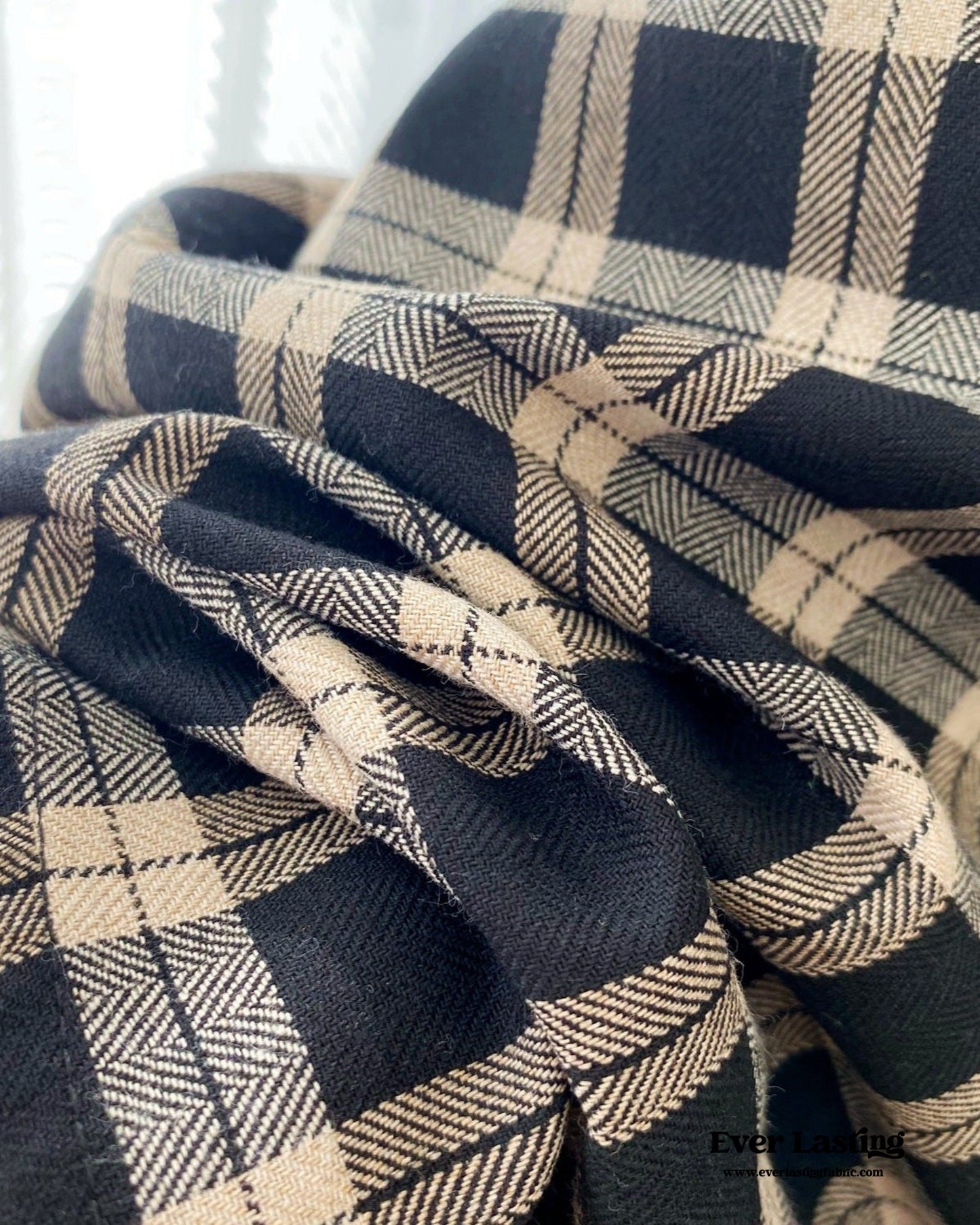 Scarlett Classic Plaid Black Pajama Set