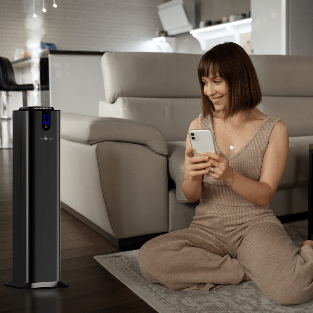 ARO TOWER - Smart Scent Diffuser for Home, Office & SPA Up To 3,000 Sqft. (Open Areas) - Concordia Style Boutique