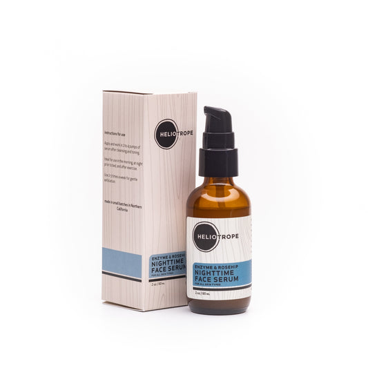 Enzyme & Rosehip Nighttime Face Serum - NOW 50% OFF - Premium Face Serum from Heliotrope San Francisco - Just $26.99! Shop now at Concordia Style Boutique