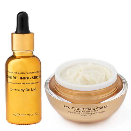 Moisturizer Set for Acne Prone Skin and Acne Scars - Brightening - Concordia Style Boutique