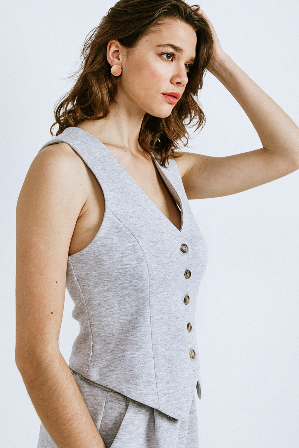 CALL MY LOVELY PONTI VEST - Concordia Style Boutique