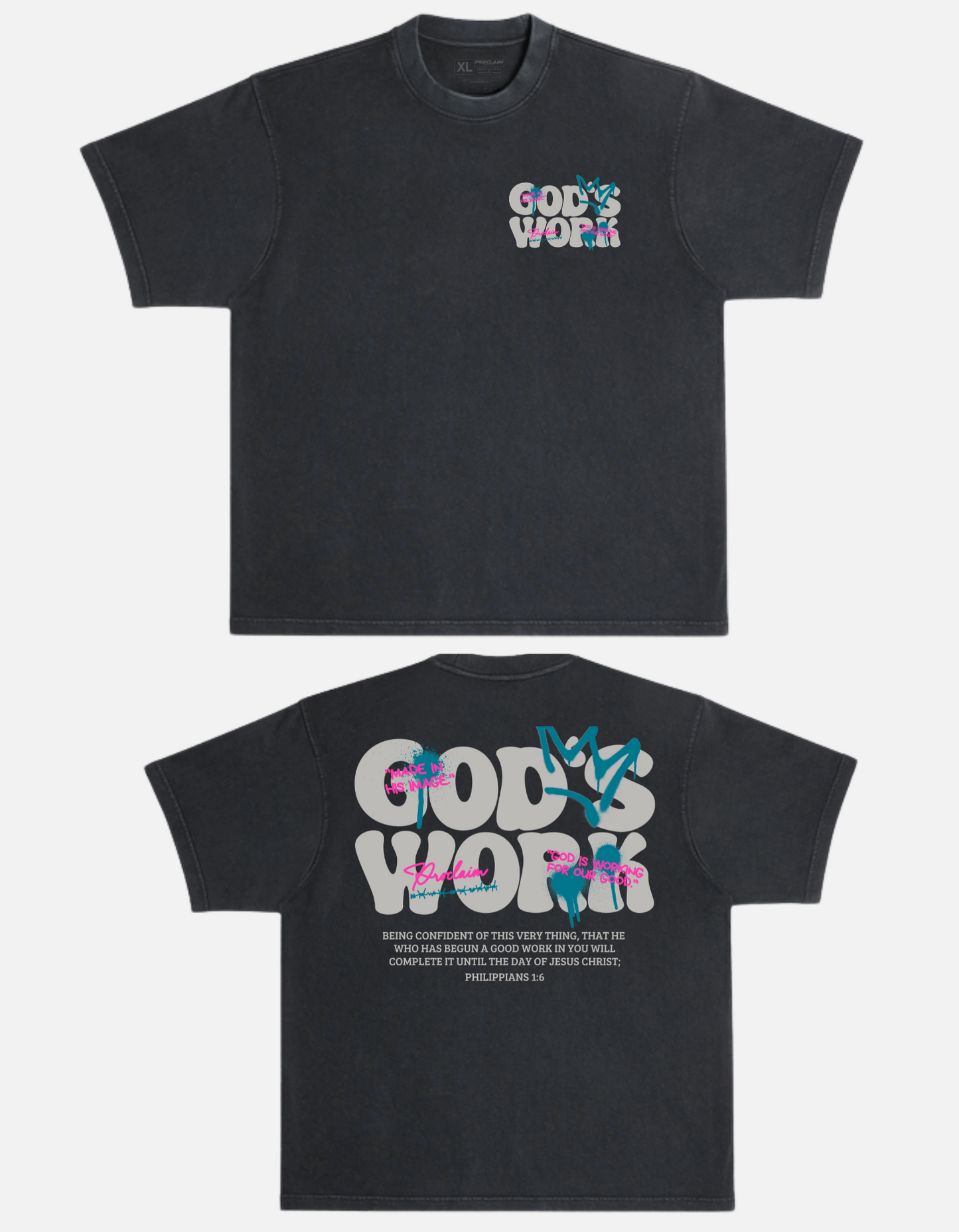 God's Work Urban T-Shirt (Various Color Options) - Concordia Style Boutique