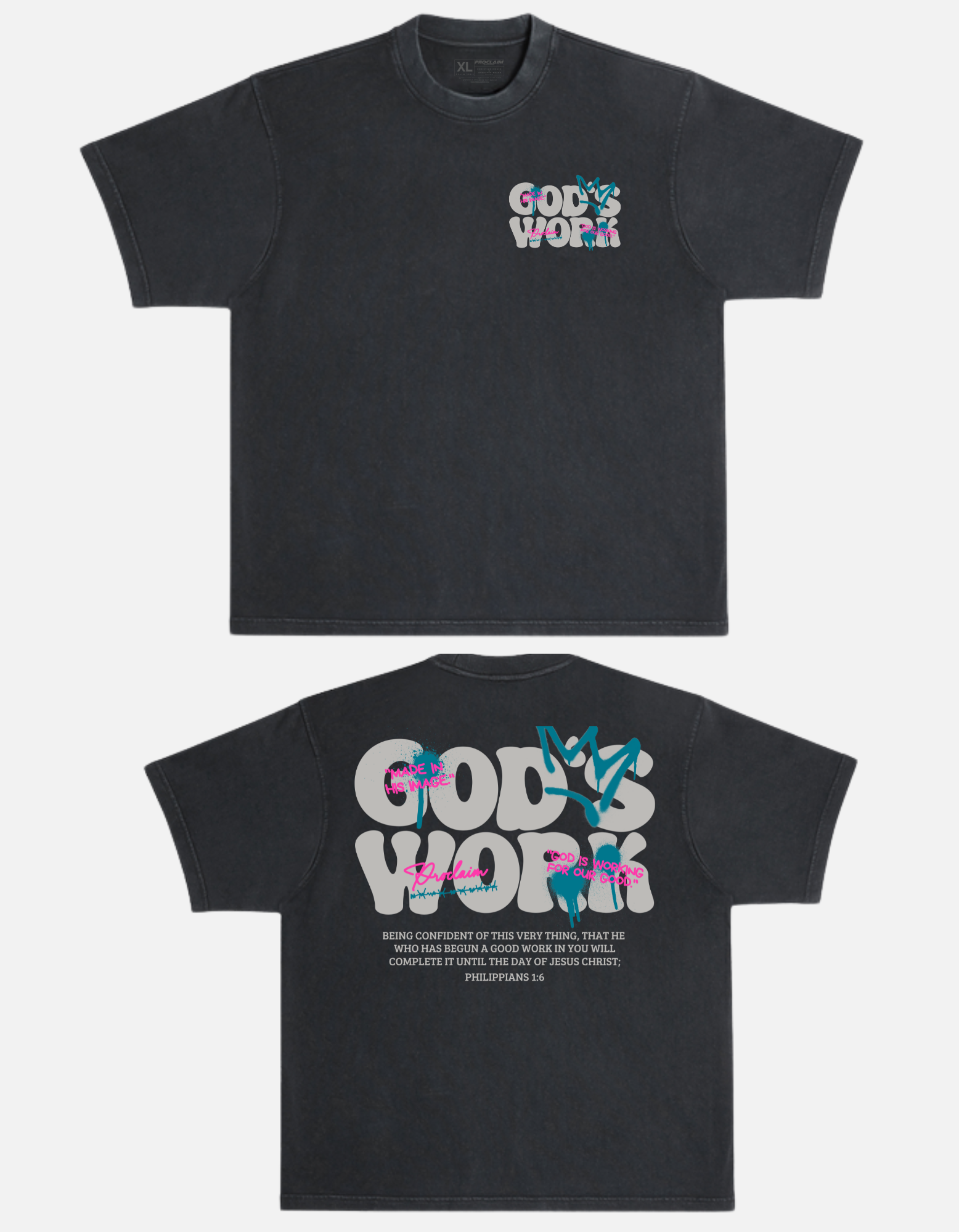 God's Work Urban T-Shirt (Various Color Options) - Concordia Style Boutique