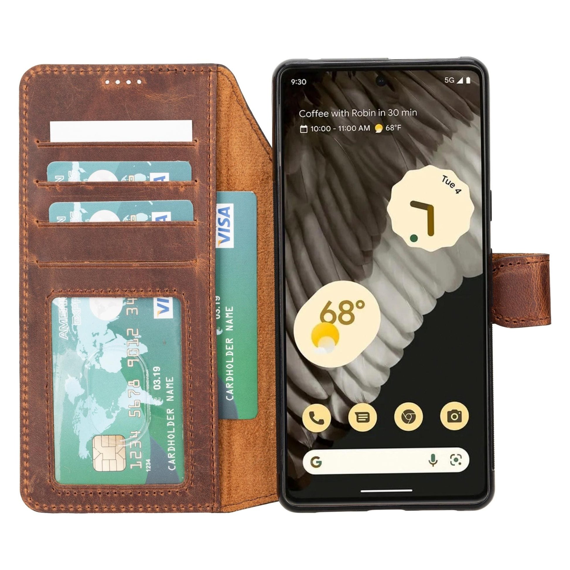 Sheridan Detachable Leather Google Pixel 8 Pro Wallet Case - Concordia Style Boutique