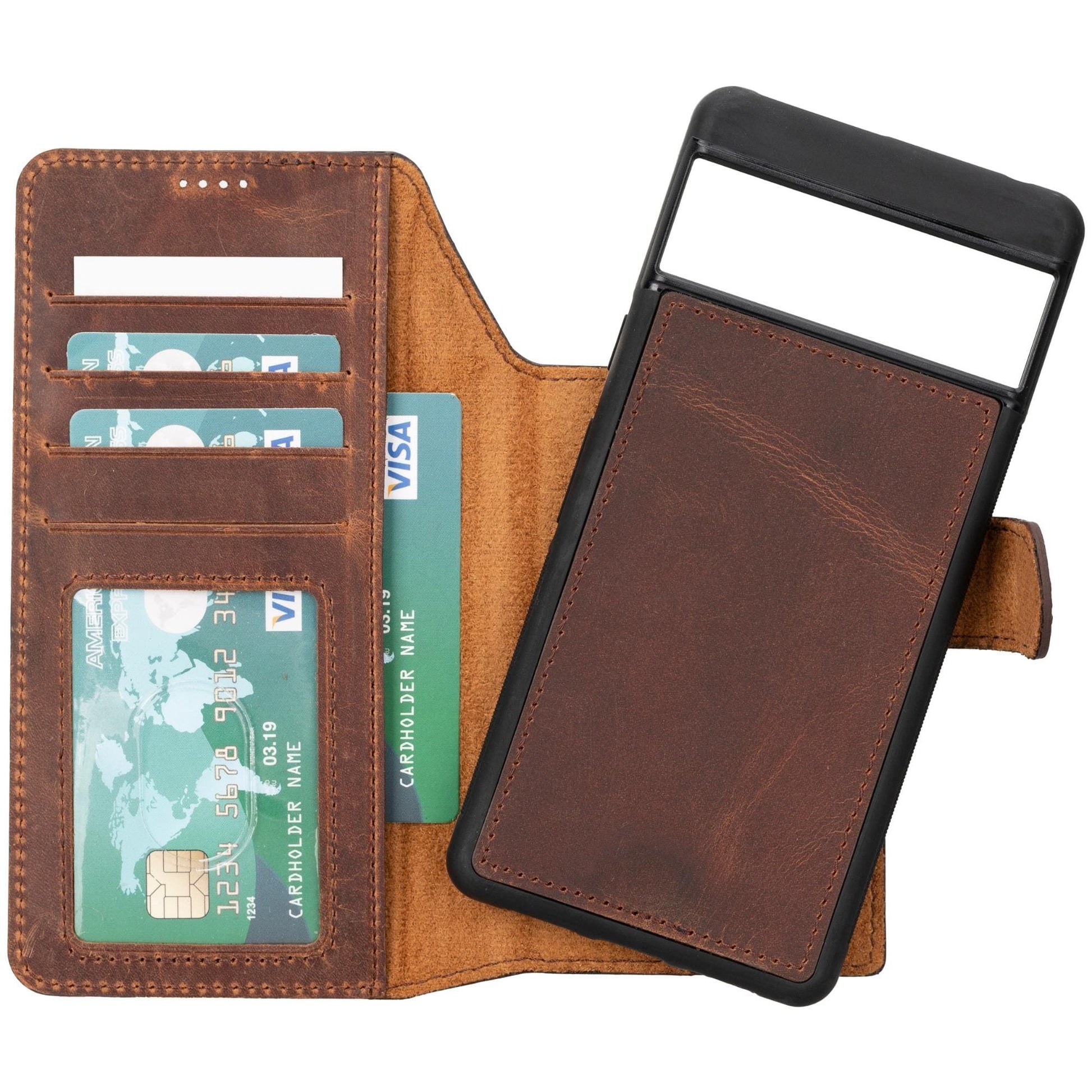 Sheridan Detachable Leather Google Pixel 8 Pro Wallet Case - Concordia Style Boutique