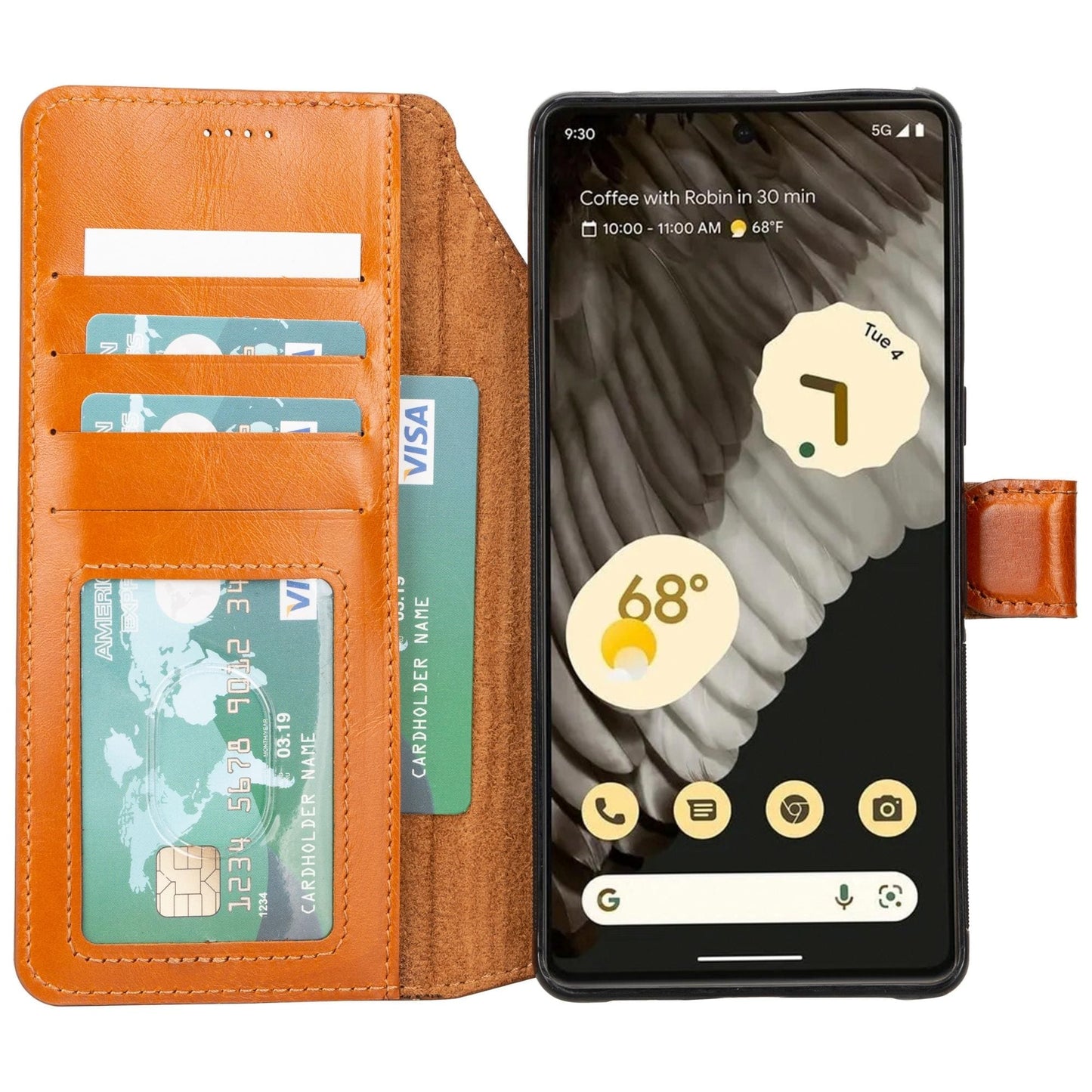 Sheridan Leather Detachable Wallet for Google Pixel 4XL & 4 - Concordia Style Boutique