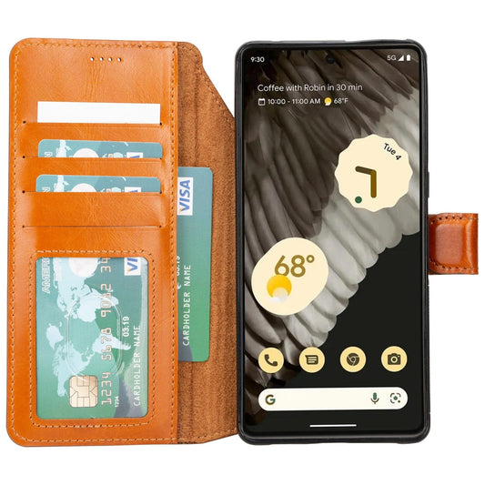 Sheridan Leather Detachable Wallet for Google Pixel 5 - Concordia Style Boutique