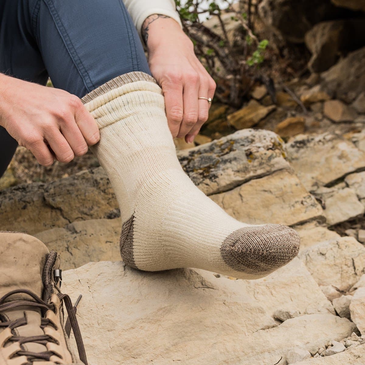 Midweight - Day Hiker Crew Socks - Premium Socks from Minus33 Merino Wool Clothing - Just $15.99! Shop now at Concordia Style Boutique