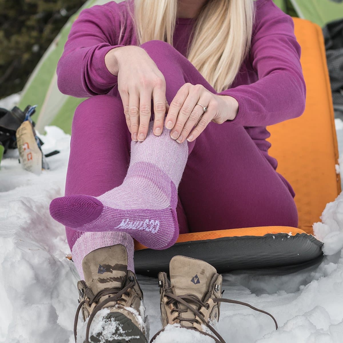 Midweight - Day Hiker Crew Socks - Premium Socks from Minus33 Merino Wool Clothing - Just $15.99! Shop now at Concordia Style Boutique