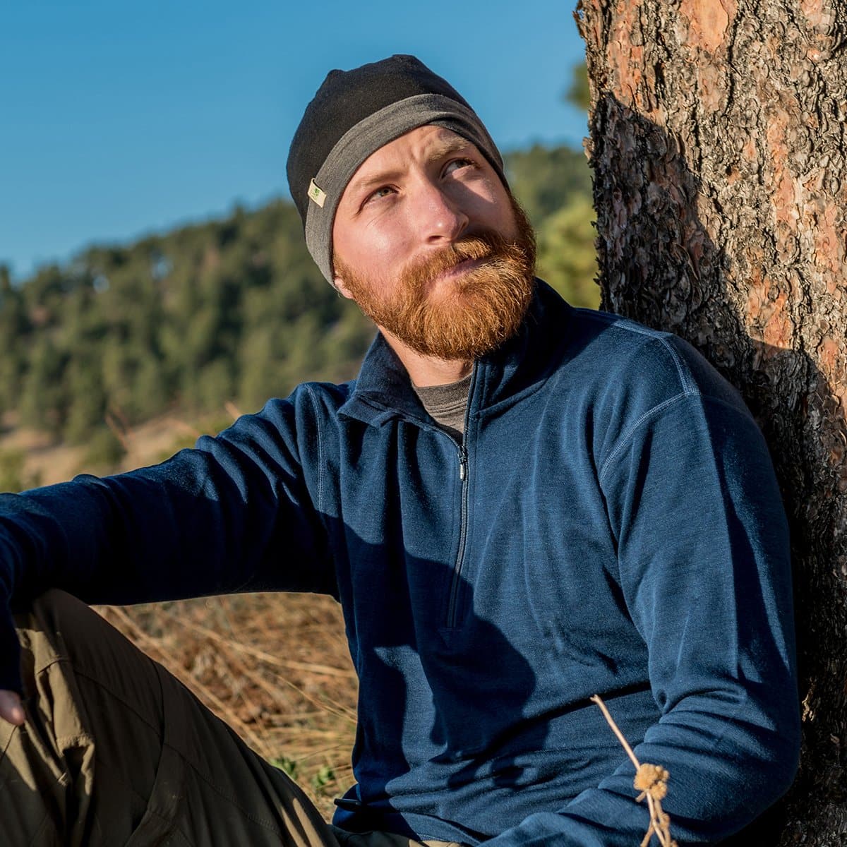 Midweight - Isolation Men's 1/4 Zip 100% Merino Wool - Concordia Style Boutique