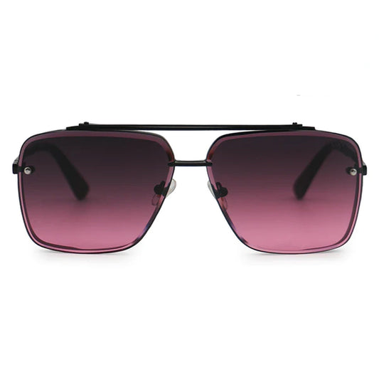 Bella - Ruby Oversized Squared Aviators - Concordia Style Boutique