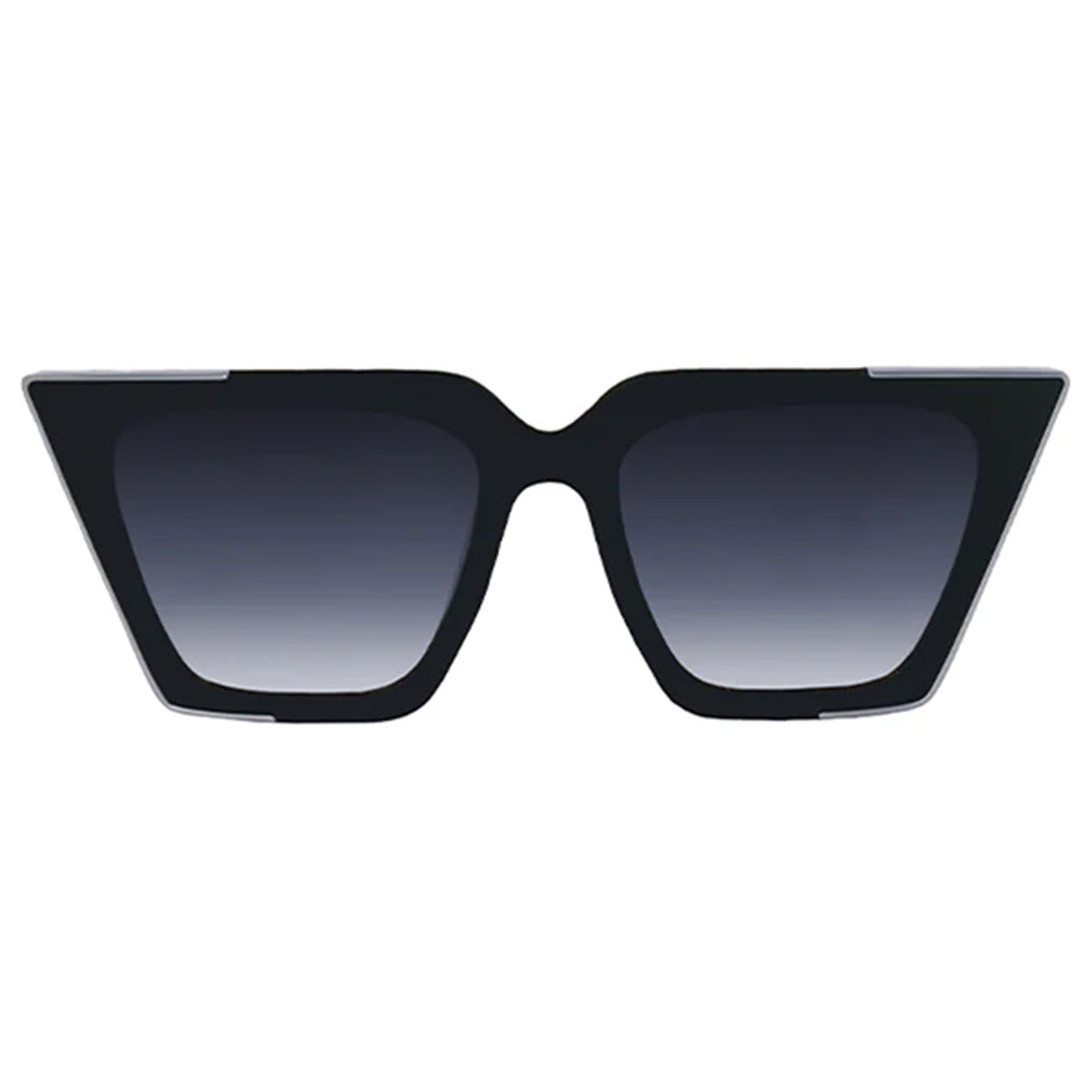 The CEO - Black Faded Black Lens Cateye Sunglasses - Concordia Style Boutique