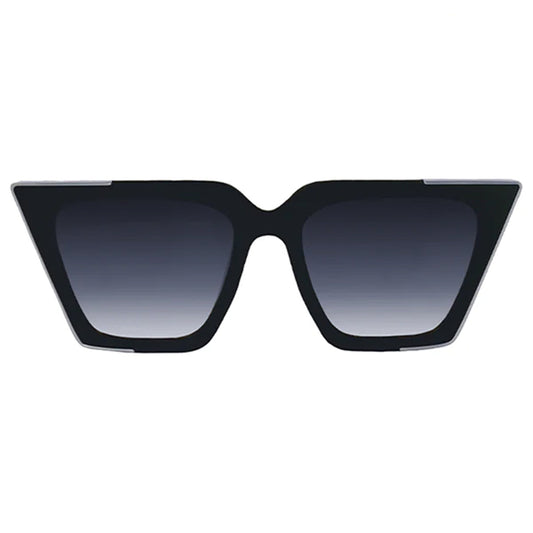 The CEO - Black Faded Black Lens Cateye Sunglasses - Concordia Style Boutique
